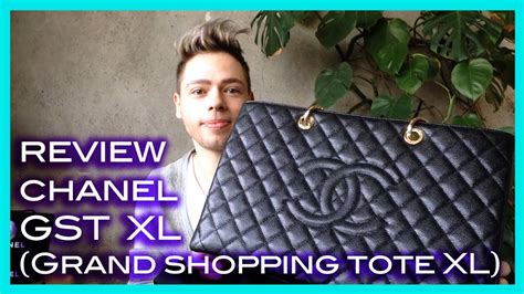 chanel gst xl dimensions|Chanel gst xl review.